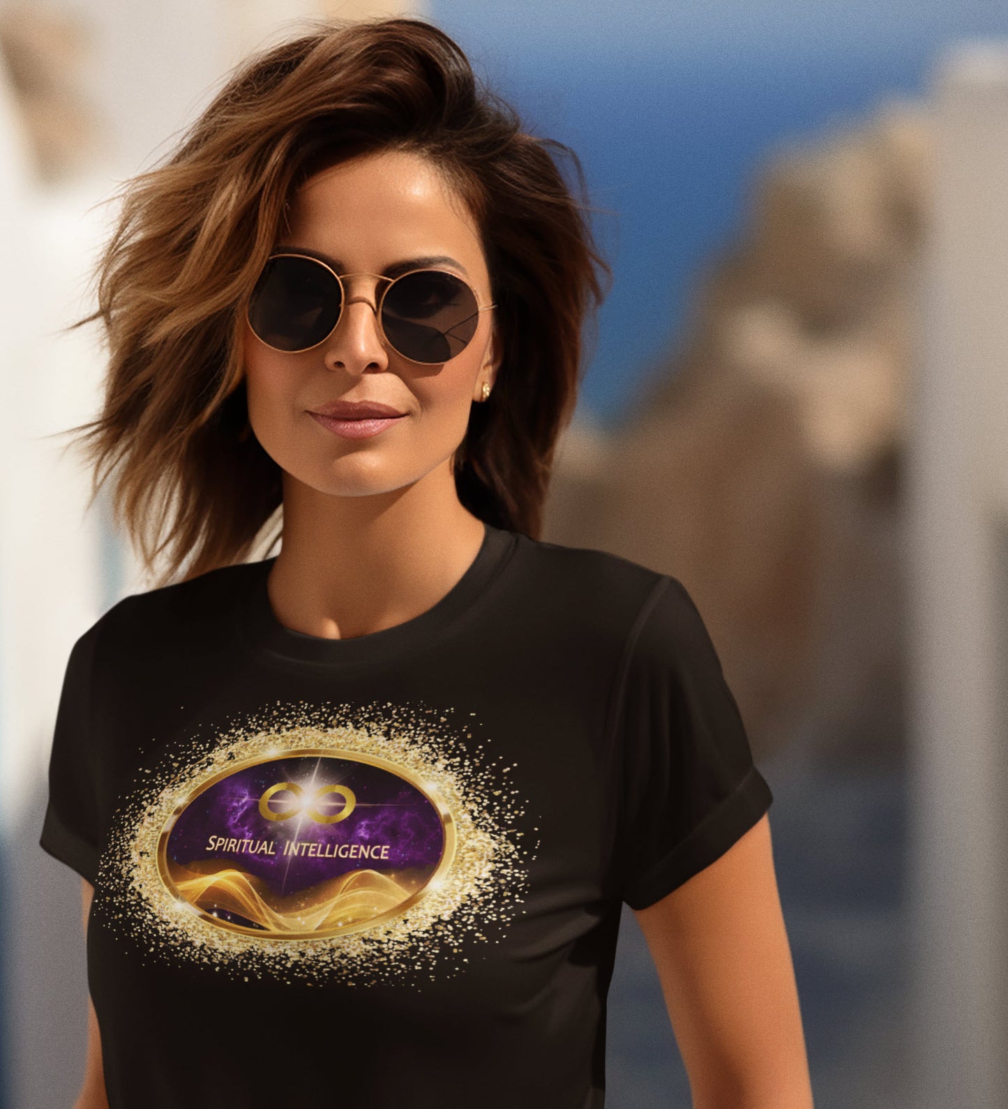 SPIRITUAL -- SPIRITUAL INTELLIGENCE-3 - Womens Stylish Crewneck T-shirt