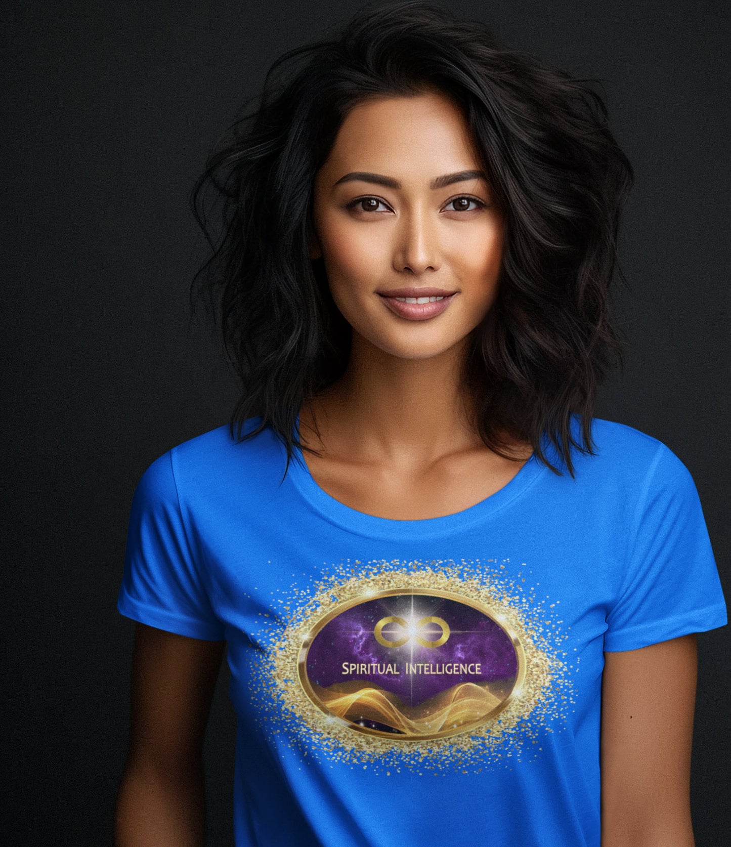 SPIRITUAL -- SPIRITUAL INTELLIGENCE-3 - Womens Stylish Crewneck T-shirt